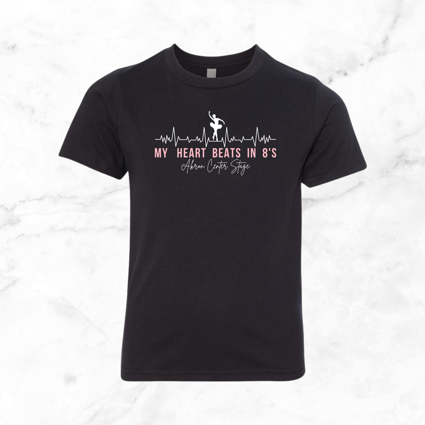 My Heart Beats in 8s Tee (Youth)