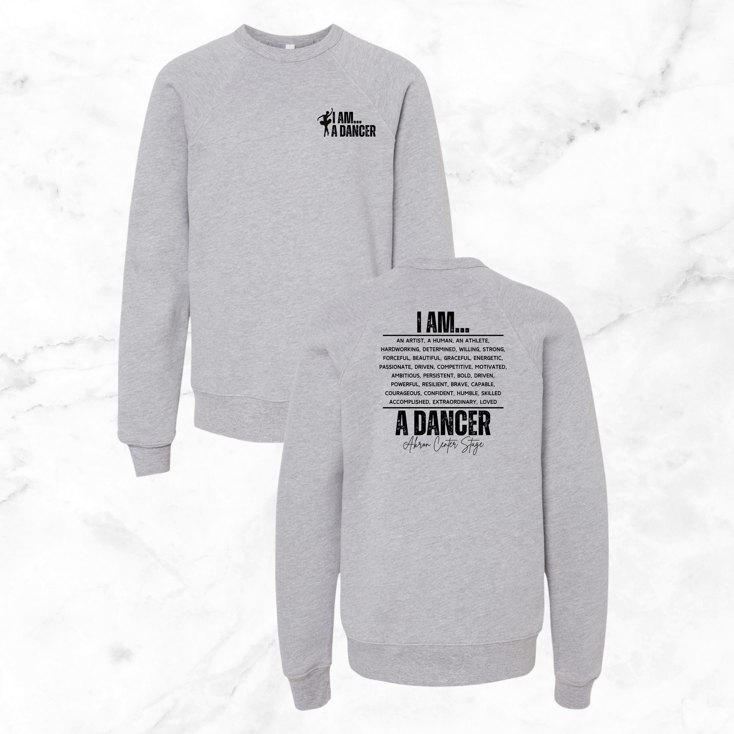 I Am A Dancer Crewneck (Youth)