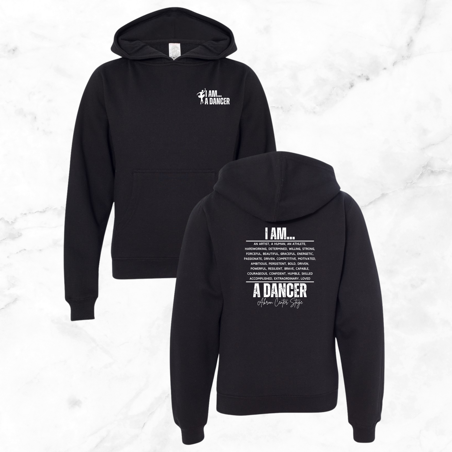 I Am A Dancer Hoodie (Youth)