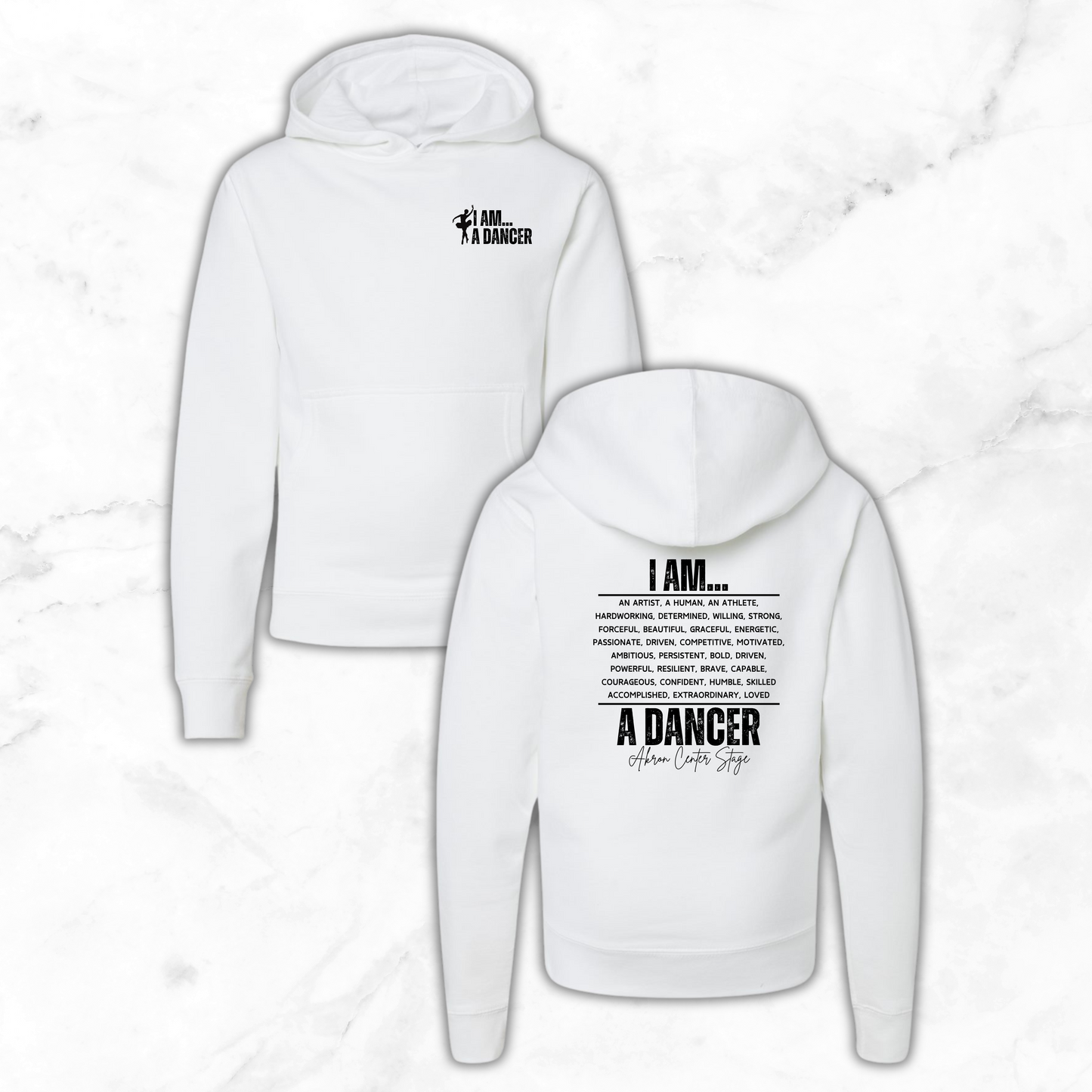 I Am A Dancer Hoodie (Youth)