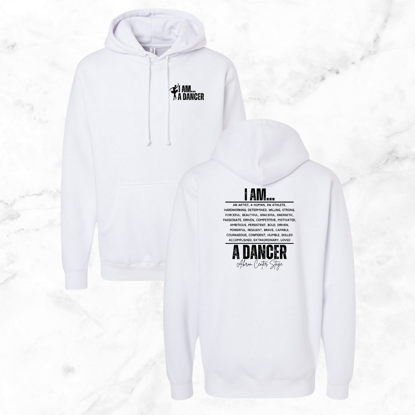 I Am A Dancer Premium Hoodie (Adult)
