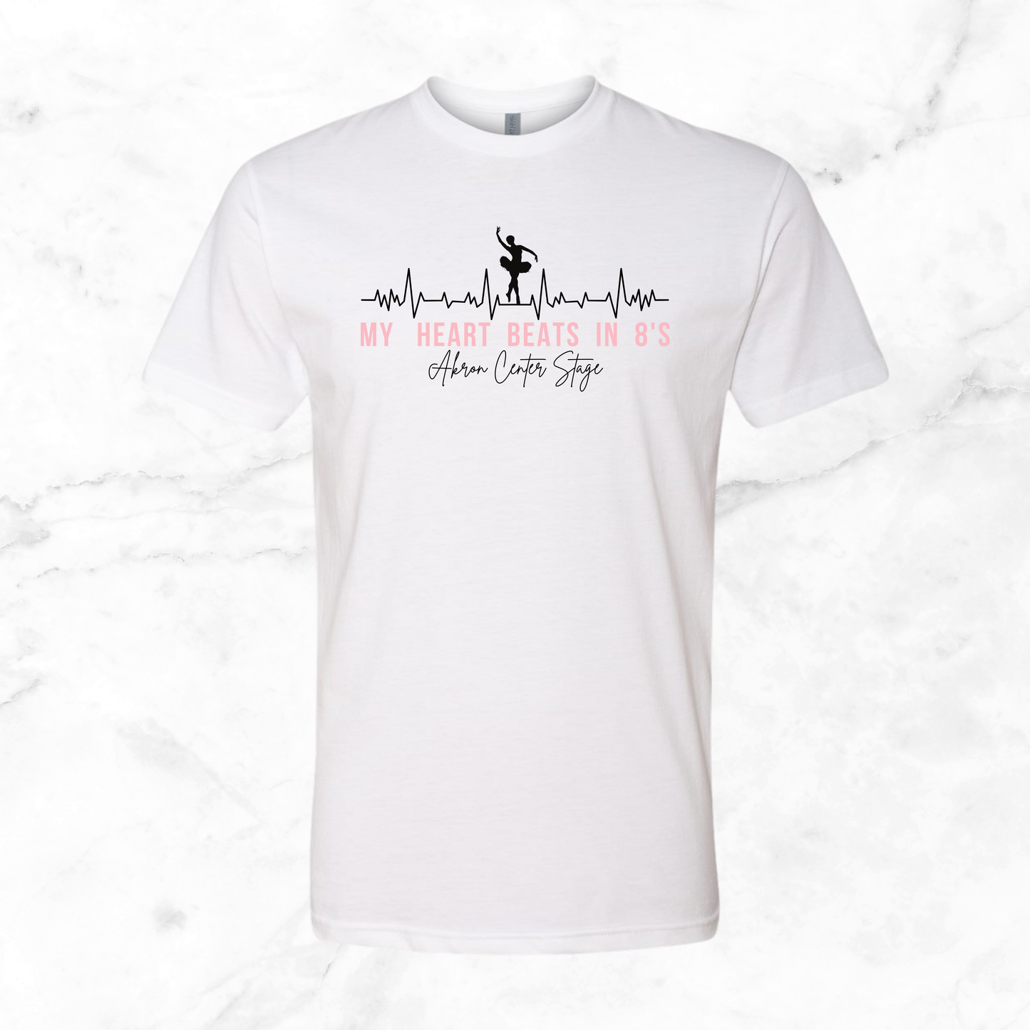 My Heart Beats in 8s Tee (Adult)