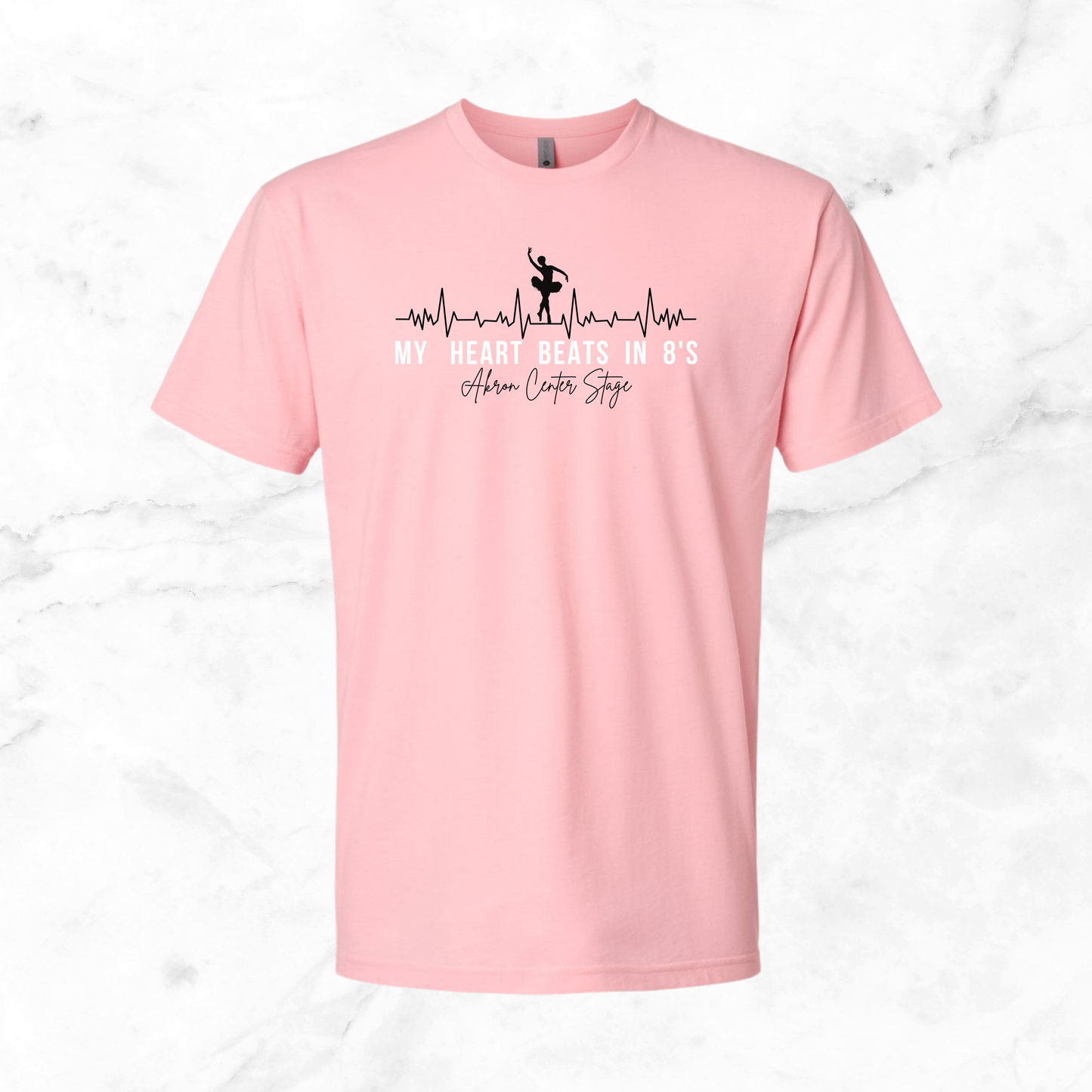 My Heart Beats in 8s Tee (Adult)