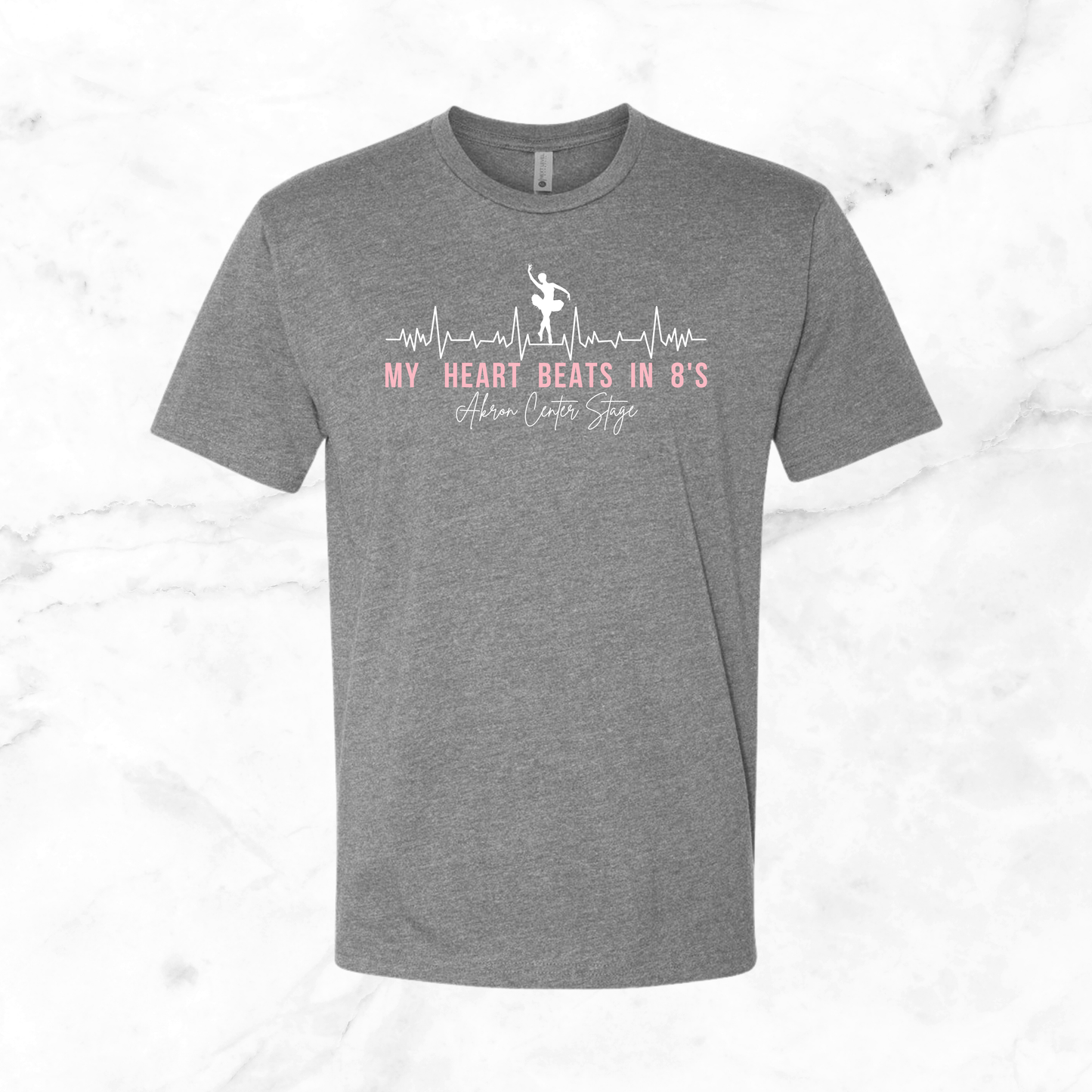My Heart Beats in 8s Tee (Adult)