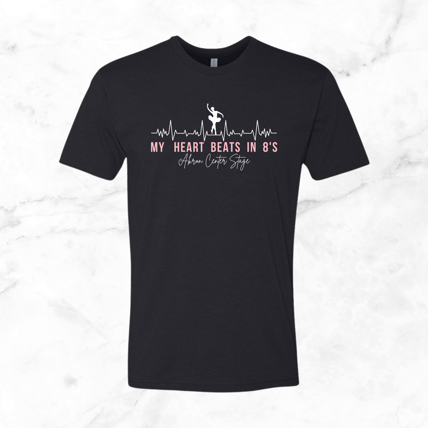 My Heart Beats in 8s Tee (Adult)