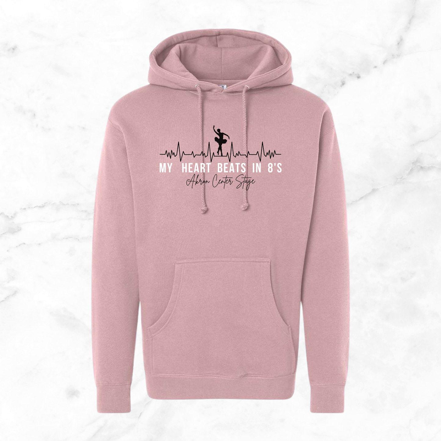 My Heart Beats in 8s Premium Hoodie (Adult)